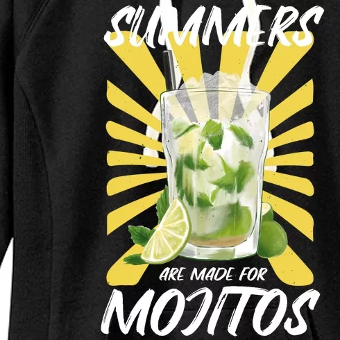 Summers Are Made For Mojitos Women's Fleece Hoodie