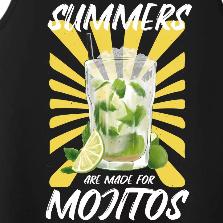 Summers Are Made For Mojitos Performance Tank