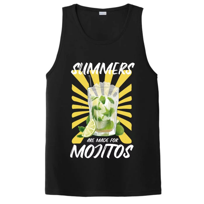 Summers Are Made For Mojitos Performance Tank