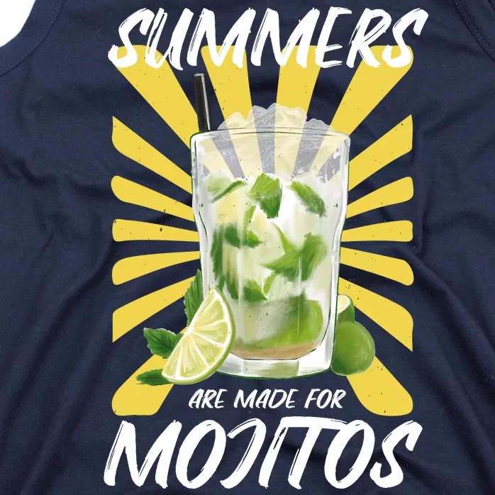 Summers Are Made For Mojitos Tank Top