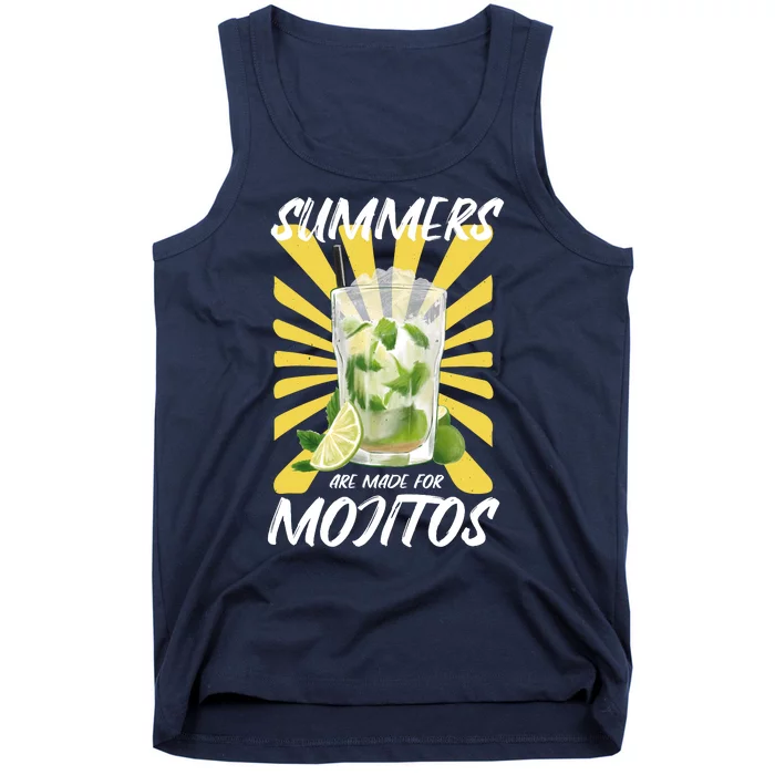 Summers Are Made For Mojitos Tank Top