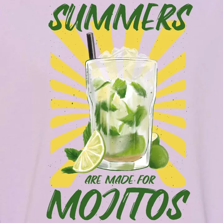 Summers Are Made For Mojitos Garment-Dyed Sweatshirt