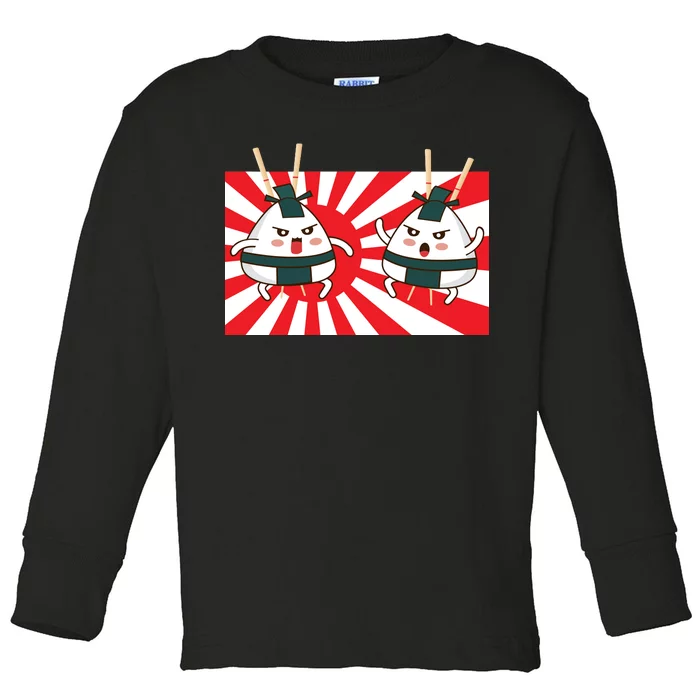 Sumo Sushi Toddler Long Sleeve Shirt