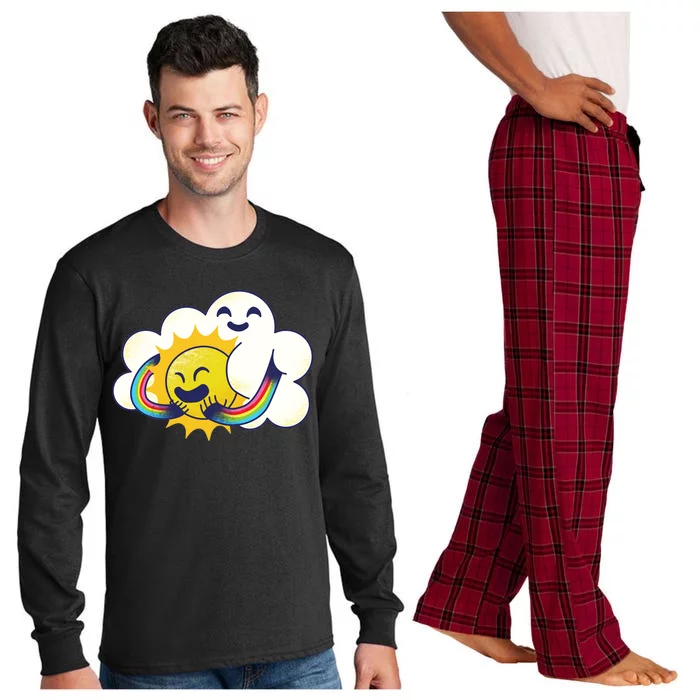 Sun Cloud Love Long Sleeve Pajama Set