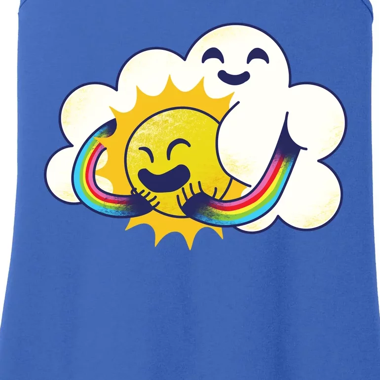 Sun Cloud Love Ladies Essential Tank