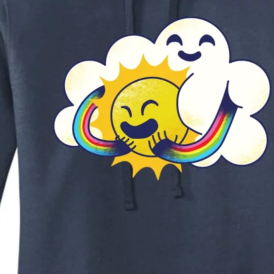 Sun Cloud Love Women's Pullover Hoodie