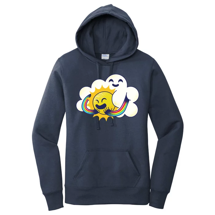 Sun Cloud Love Women's Pullover Hoodie