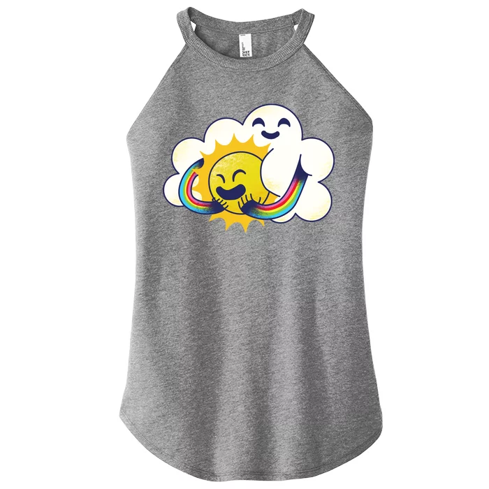 Sun Cloud Love Women’s Perfect Tri Rocker Tank