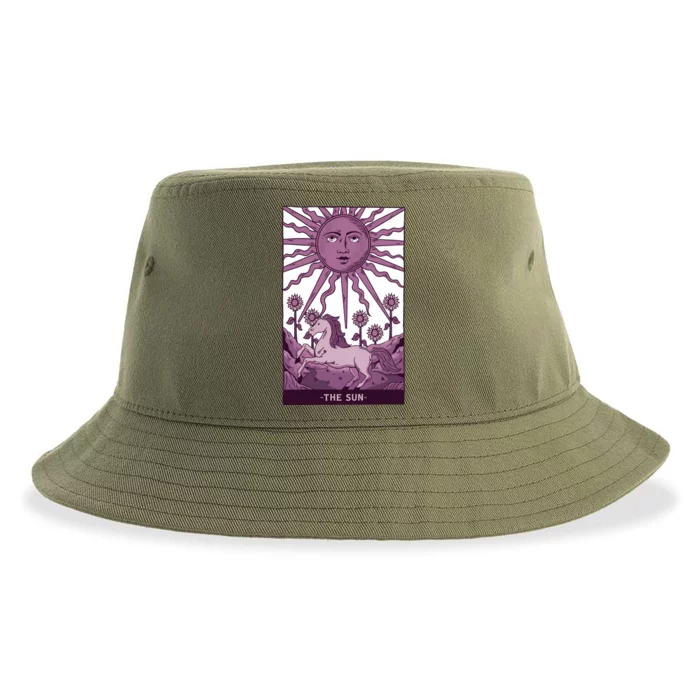 Sun Tarot Card Sustainable Bucket Hat