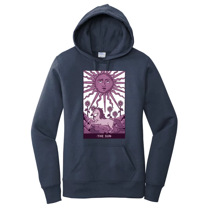 Sun Tarot Card Women's Pullover Hoodie