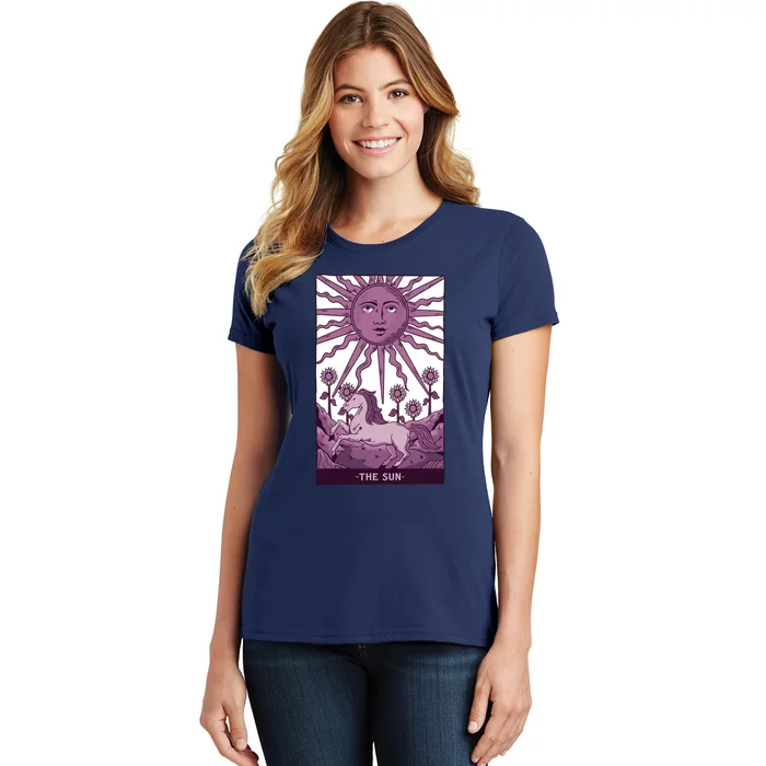 Sun Tarot Card Women's T-Shirt