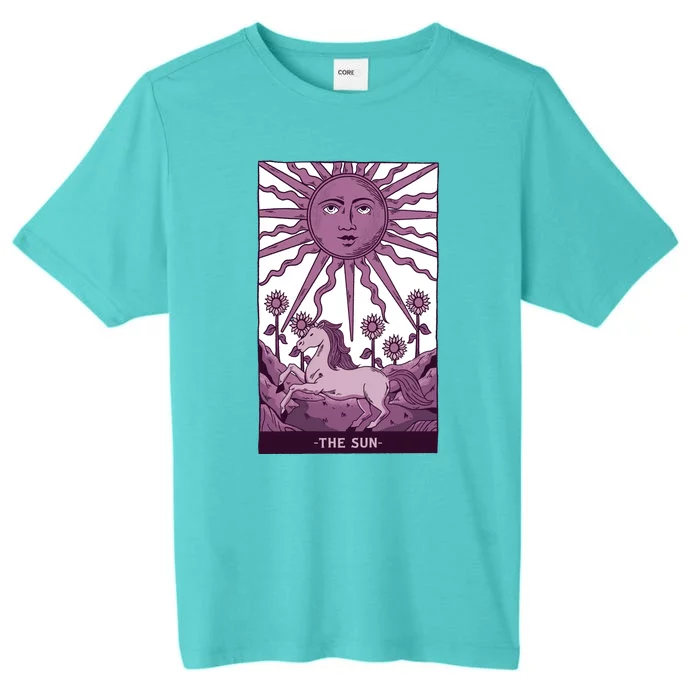 Sun Tarot Card ChromaSoft Performance T-Shirt