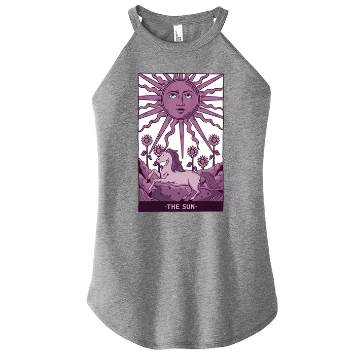 Sun Tarot Card Women’s Perfect Tri Rocker Tank