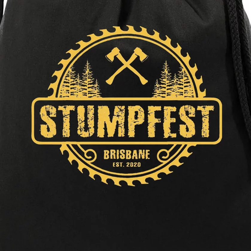 Stumpfest Uprroting Nail Salons Since 2020 Drawstring Bag