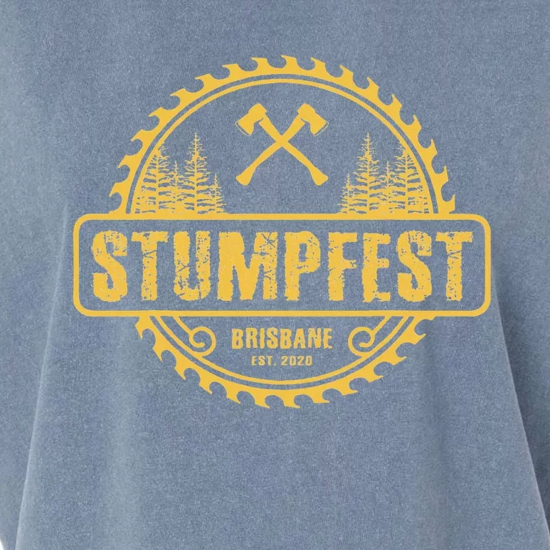 Stumpfest Uprroting Nail Salons Since 2020 Garment-Dyed Women's Muscle Tee