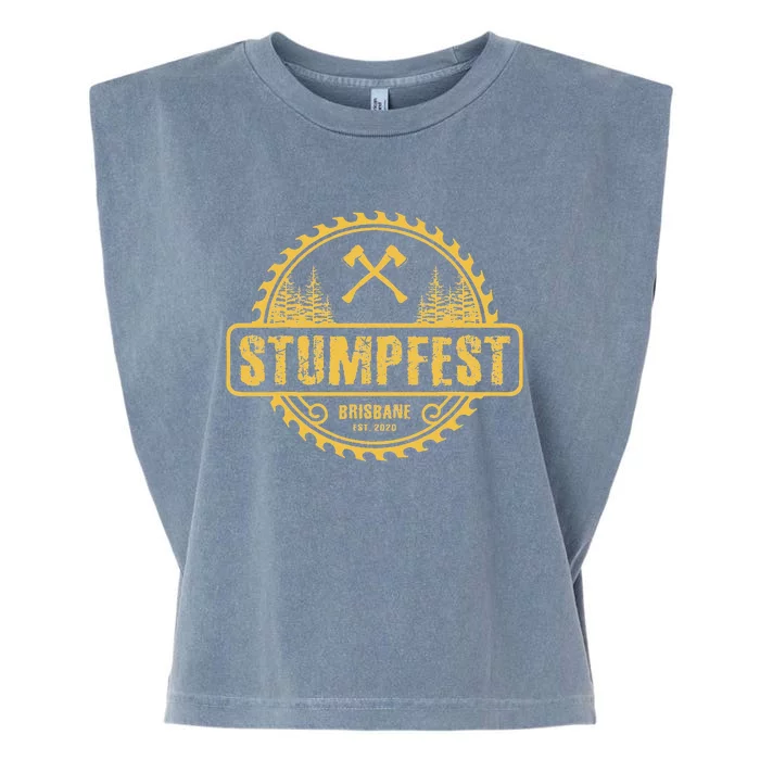 Stumpfest Uprroting Nail Salons Since 2020 Garment-Dyed Women's Muscle Tee