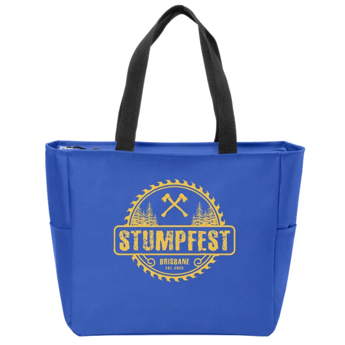 Stumpfest Uprroting Nail Salons Since 2024 Zip Tote Bag