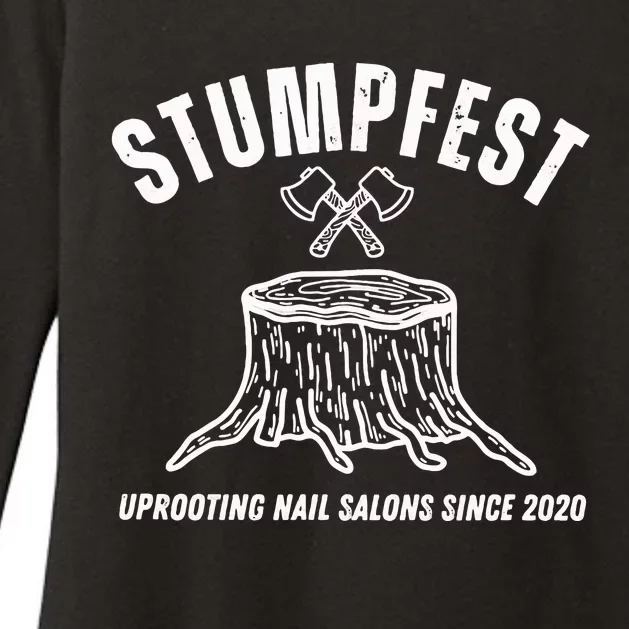 Stumpfest Uprooting Nail Salons Comedy Womens CVC Long Sleeve Shirt