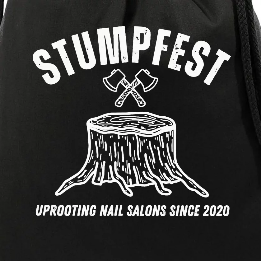 Stumpfest Uprooting Nail Salons Comedy Drawstring Bag