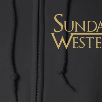 Sundays Are For Westeros Full Zip Hoodie