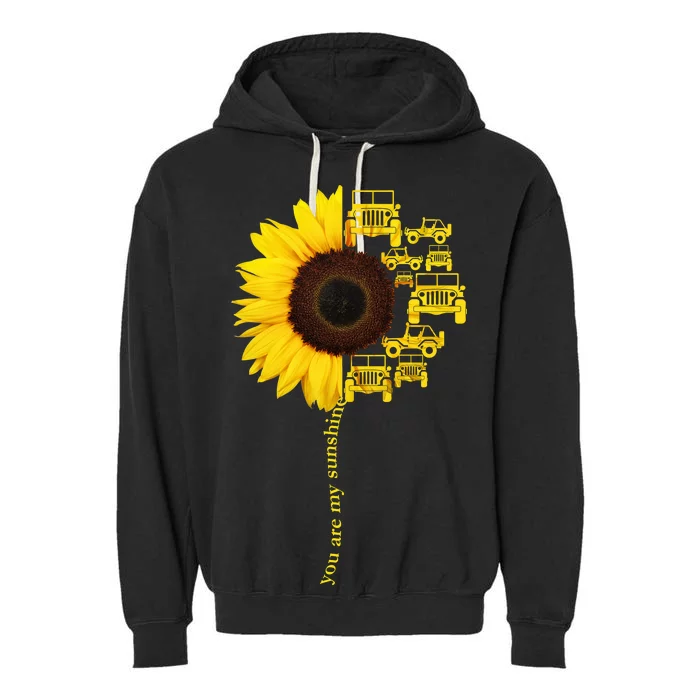 Sunflower Trucks Off-Road Sunshine Garment-Dyed Fleece Hoodie