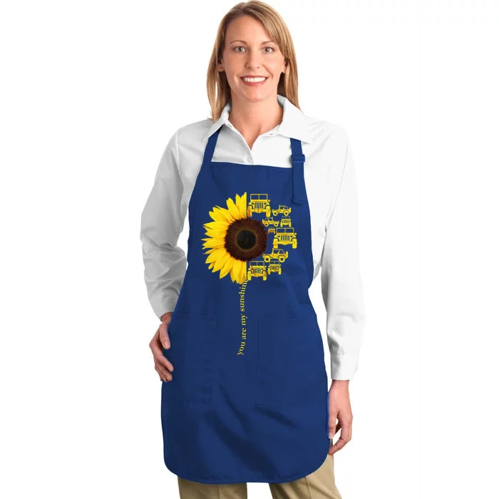 Sunflower Trucks Off-Road Sunshine Full-Length Apron With Pocket