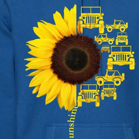 Sunflower Trucks Off-Road Sunshine Premium Hoodie