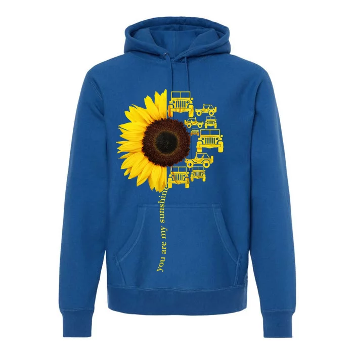 Sunflower Trucks Off-Road Sunshine Premium Hoodie