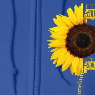 Sunflower Trucks Off-Road Sunshine Full Zip Hoodie