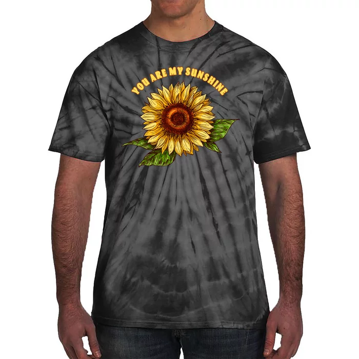 Sunflower You Are My Sunshine Tie-Dye T-Shirt