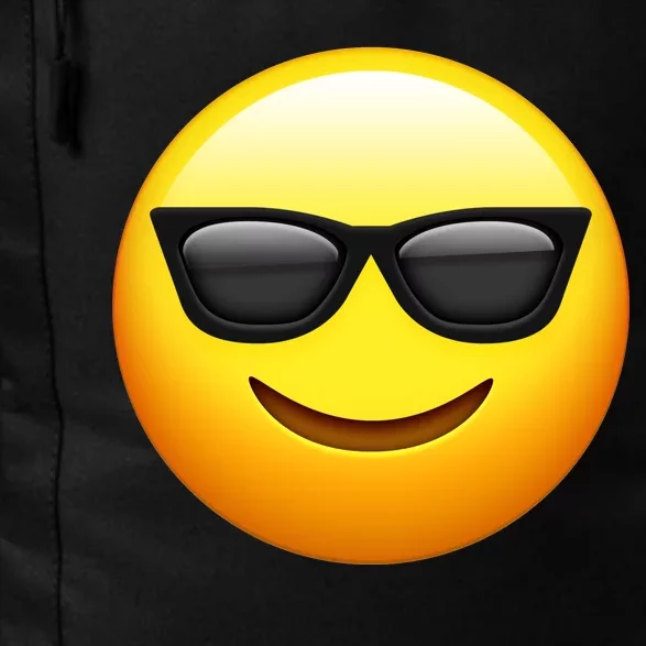 Sunglasses Emoji Cool Smiley Daily Commute Backpack