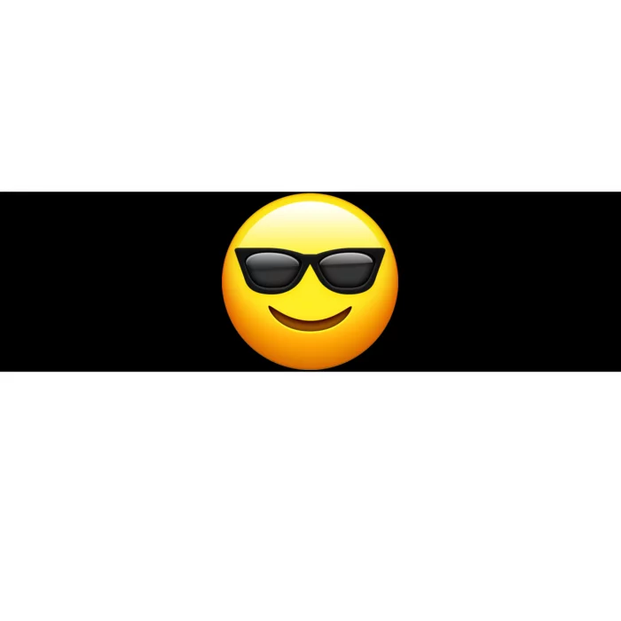 Sunglasses Emoji Cool Smiley Bumper Sticker