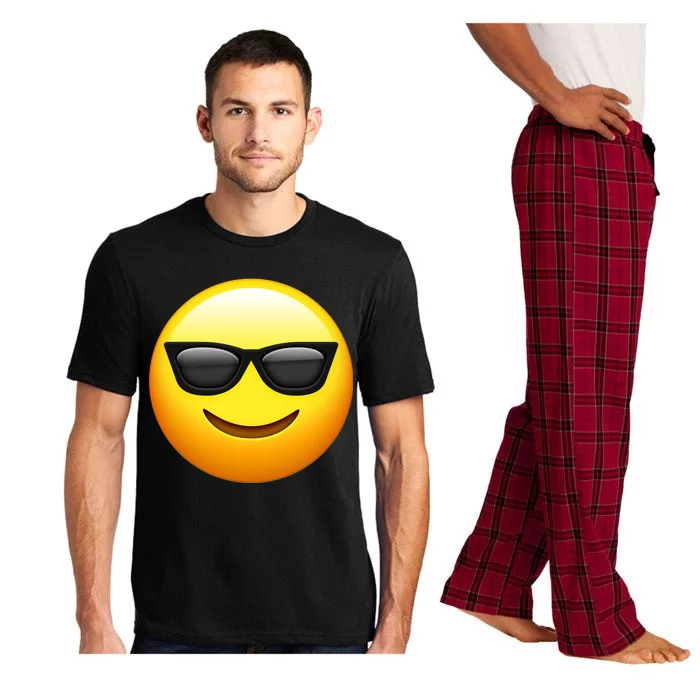 Sunglasses Emoji Cool Smiley Pajama Set