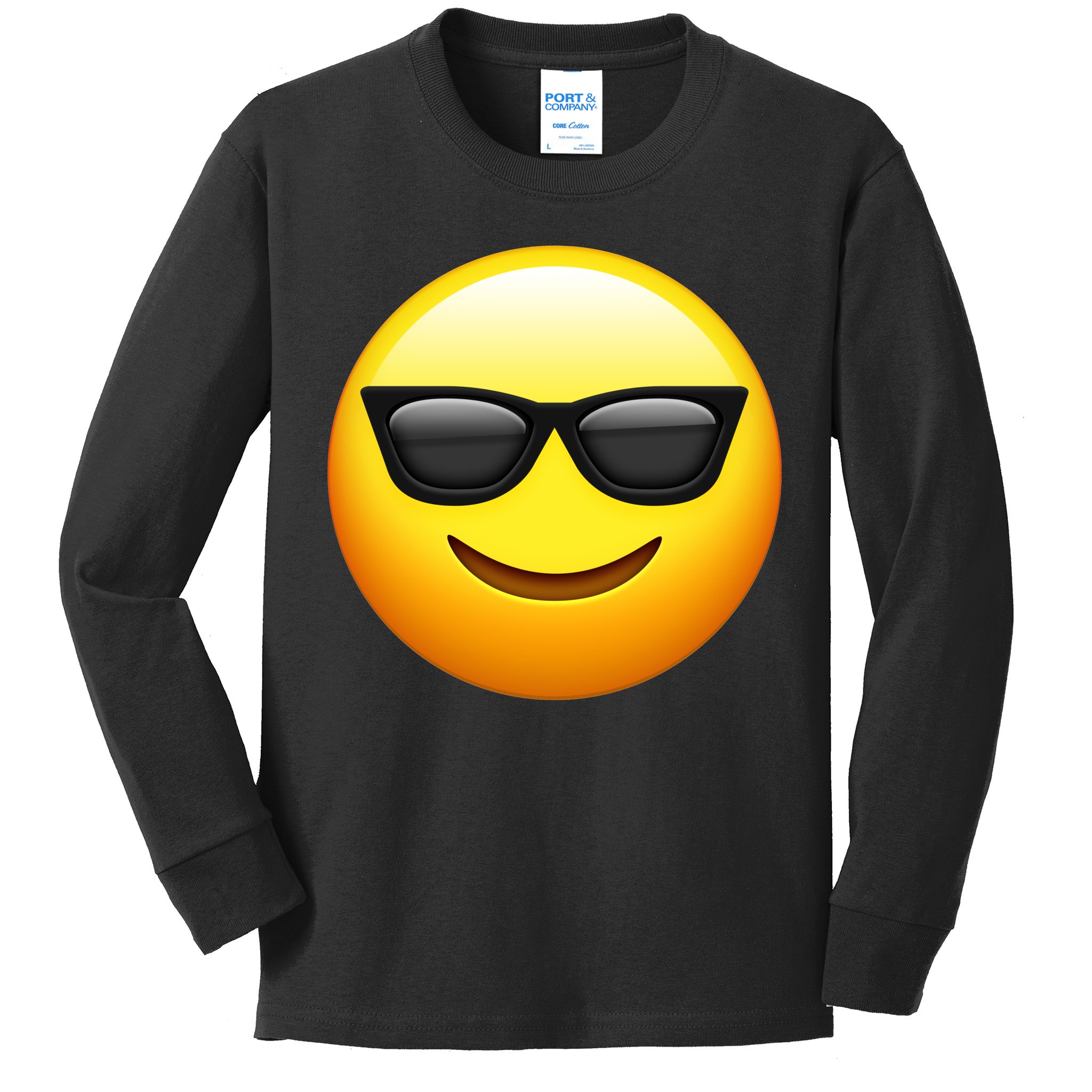 sunglasses emoji shirt