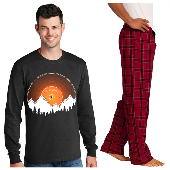 Sunrise Sol Records Long Sleeve Pajama Set