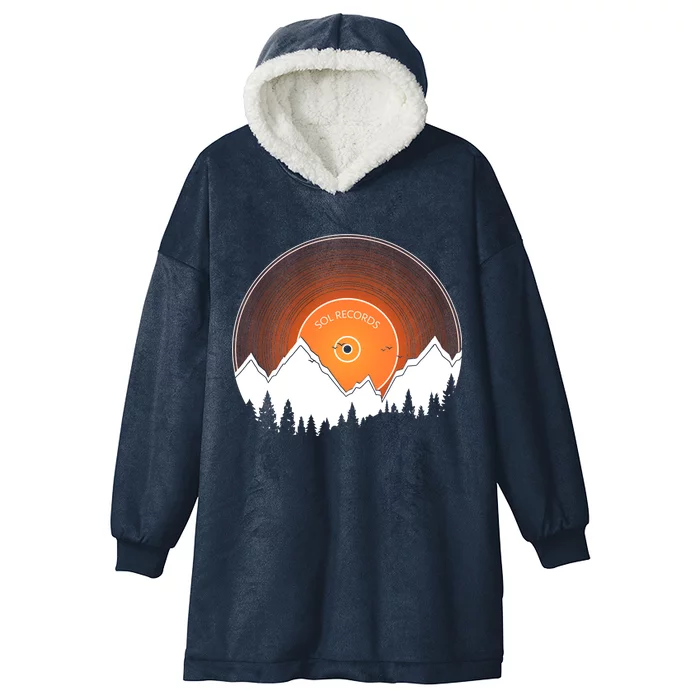 Sunrise Sol Records Hooded Wearable Blanket