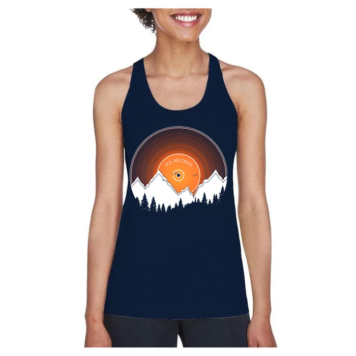 Sunrise Sol Records Women's Racerback Tank