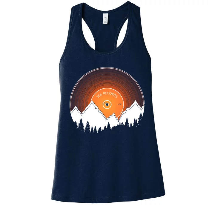 Sunrise Sol Records Women's Racerback Tank