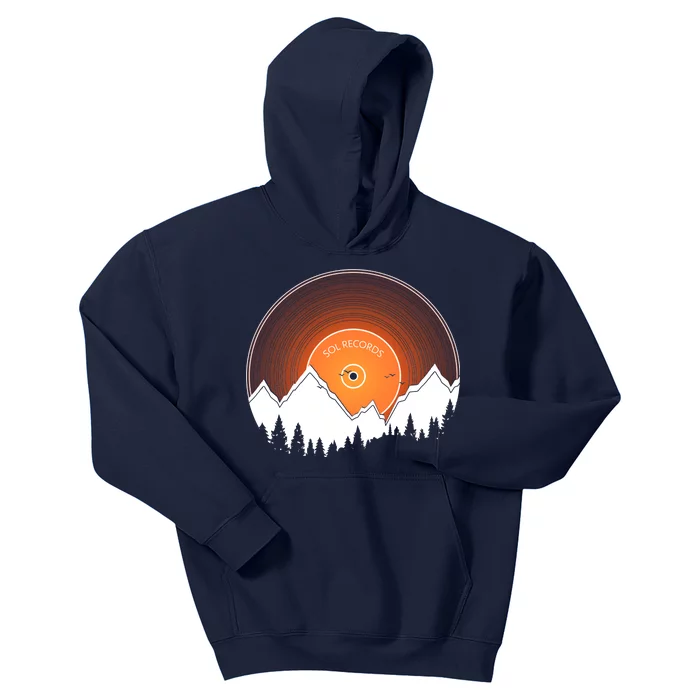 Sunrise Sol Records Kids Hoodie