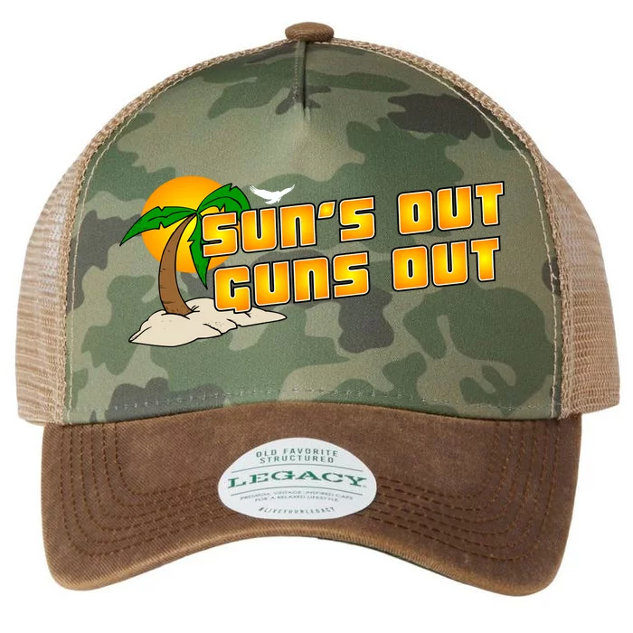 Sun's Got Guns Out Legacy Tie Dye Trucker Hat