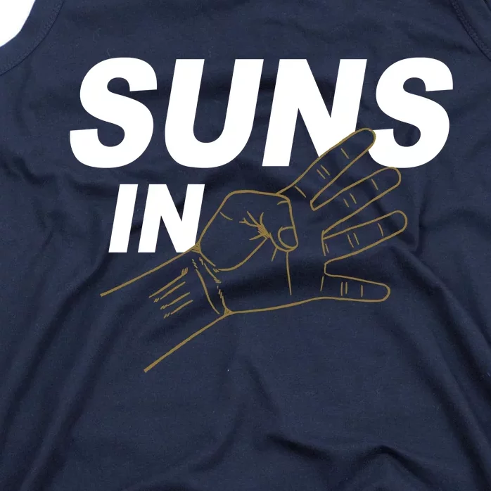 Suns In 4 Playoff Basketball Tank Top