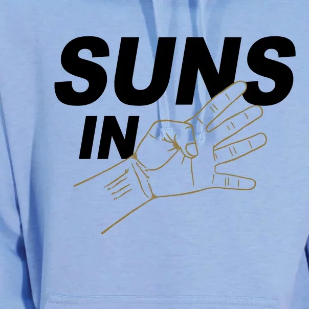 Suns In 4 Playoff Basketball Unisex Surf Hoodie