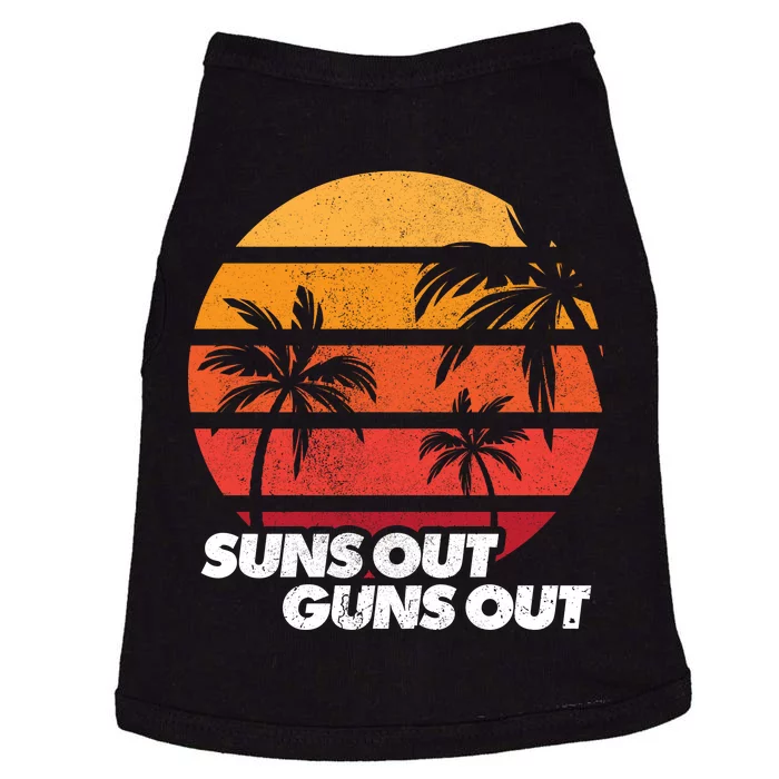 Suns Out Guns Out Doggie Tank