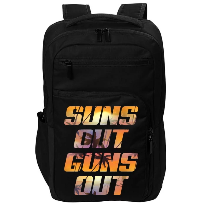 Suns Out Guns Out Summer Impact Tech Backpack