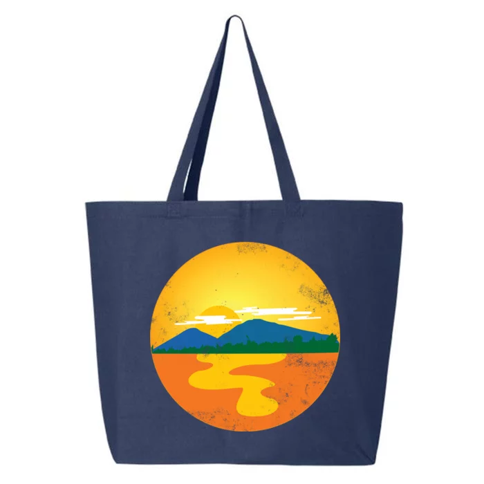 Sunset And Mountains 25L Jumbo Tote