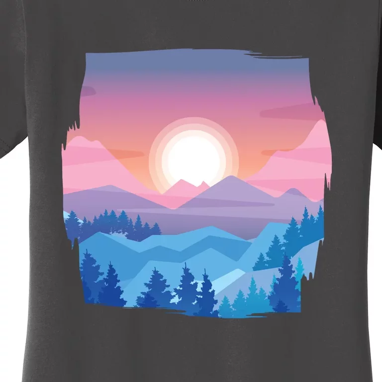 Sunset Mountain Women's T-Shirt