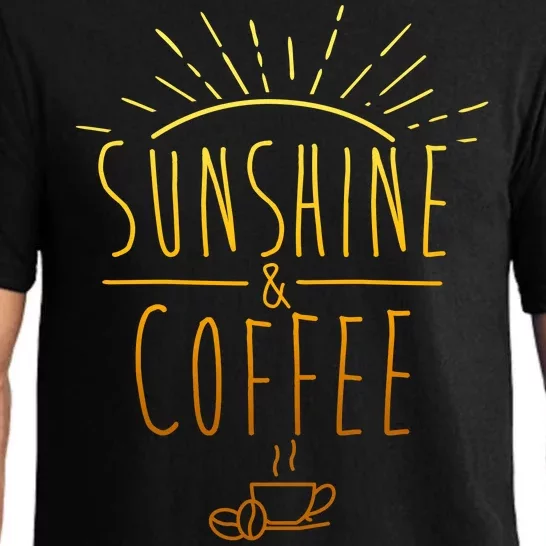 Sunshine And Coffee Pajama Set