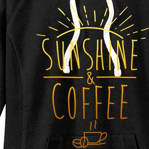 Sunshine And Coffee Women's Fleece Hoodie