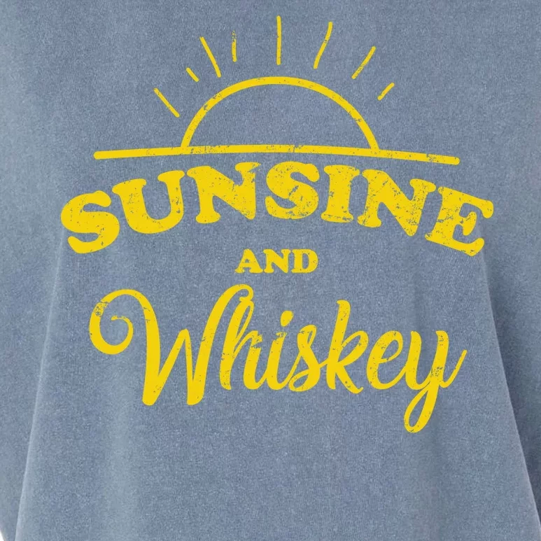 Sunshine And Whiskey Garment-Dyed Women's Muscle Tee