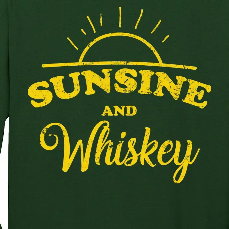 Sunshine And Whiskey Tall Long Sleeve T-Shirt